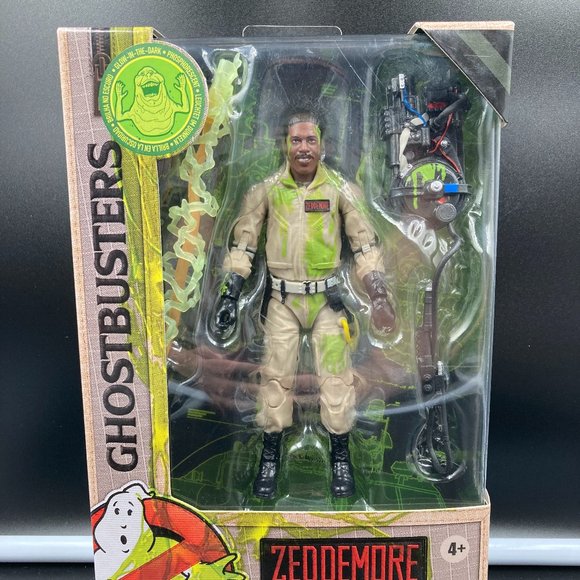 Ghostbusters Plasma Series Glow-in-the-Dark Winston Zeddemore Action Figure - Picture 1 of 3